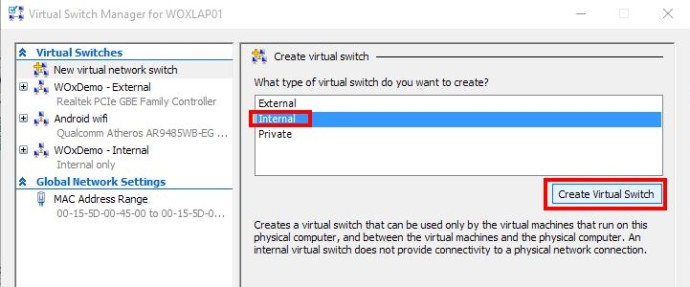 create virtual switch